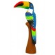 Toucan bec horizontal