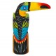 Toucan (30cm) bec horizontal