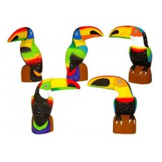 Toucan (20cm) bec horizontal