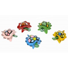 Tortue marine tête mobile