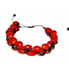 Bracelet Huayruro double